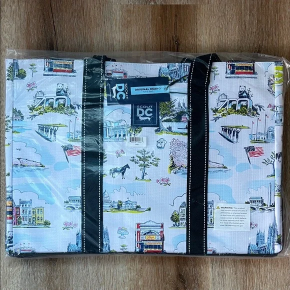 SCOUT Original Deano 20007 Tote Bag Washington DC NWT Size 19” W x 15” H x 10” D - Picture 4 of 9